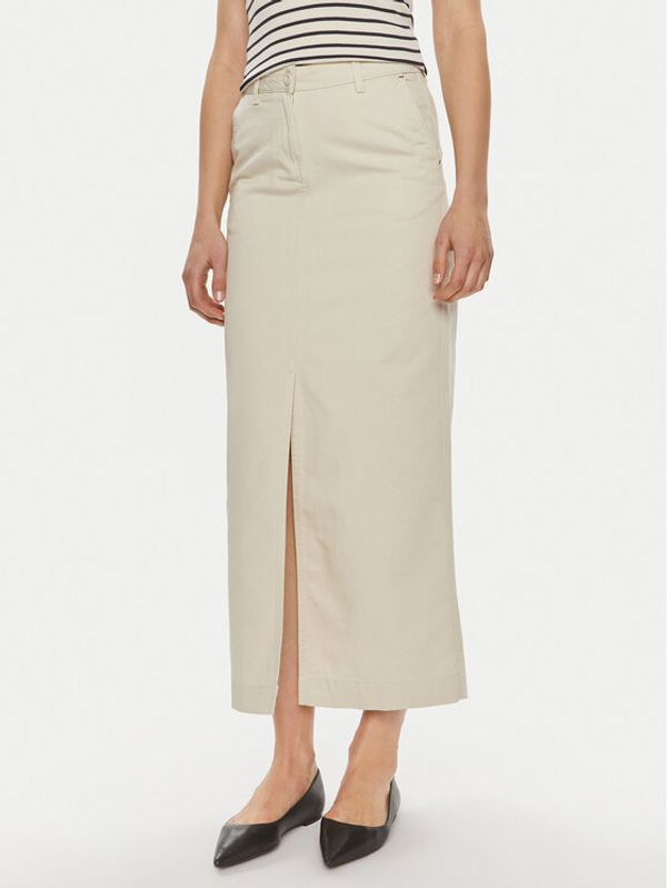 JJXX JJXX Maxi suknja Maddy 12253013 Écru Regular Fit