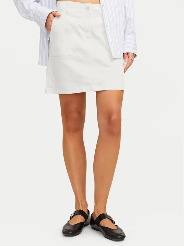JJXX JJXX Mini suknja Kendal 12266762 Écru Regular Fit