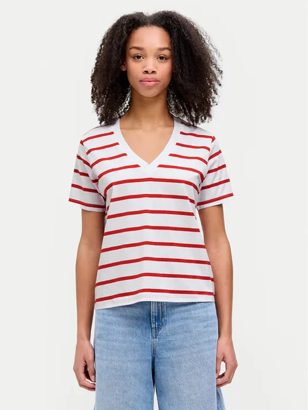 JJXX JJXX T-shirt Annie 12257577 Bijela Regular Fit