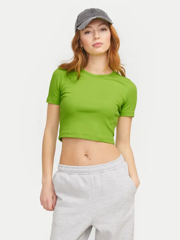 JJXX JJXX T-shirt Florie 12217164 Zelena Slim Fit