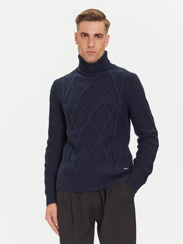 Joop! JOOP! Dolčevita 17 JK-17Liono 30047360 Tamnoplava Modern Fit