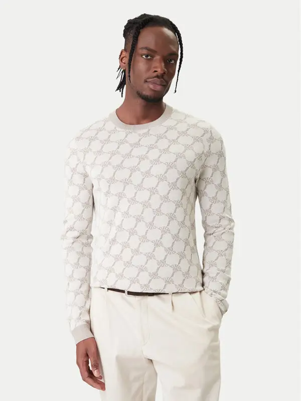 Joop! JOOP! Džemper 13Ravorono 10100436 30102137 Écru Regular Fit