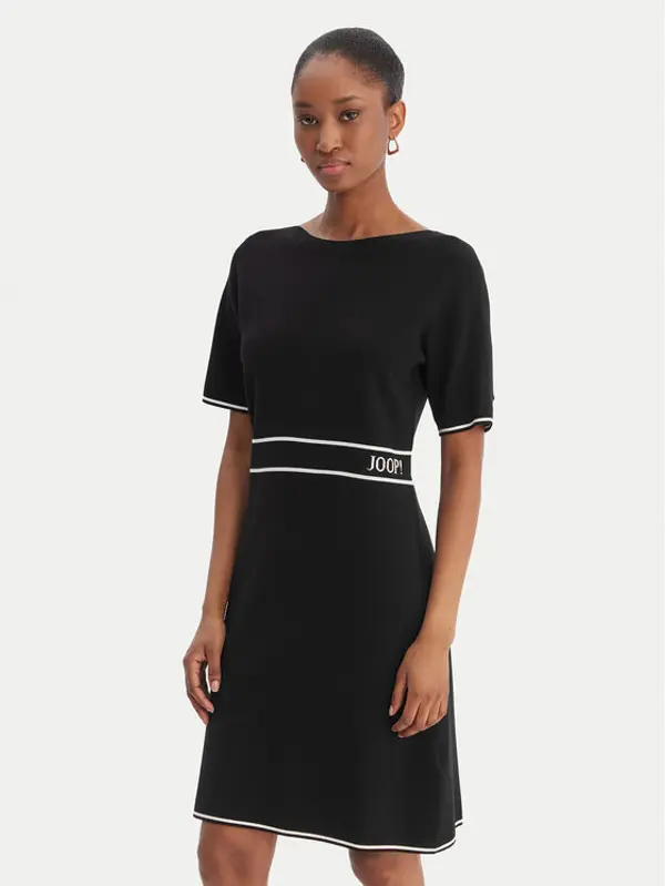 Joop! JOOP! Džemper haljina Kirla 10018002 Crna Regular Fit