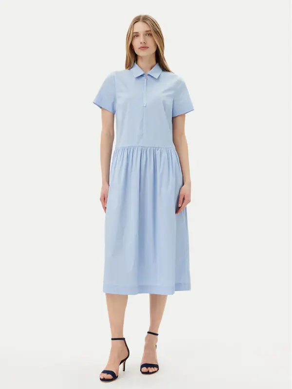 Joop! JOOP! Haljina košulja 58 252D58Damina 30046639 Svijetloplava Regular Fit
