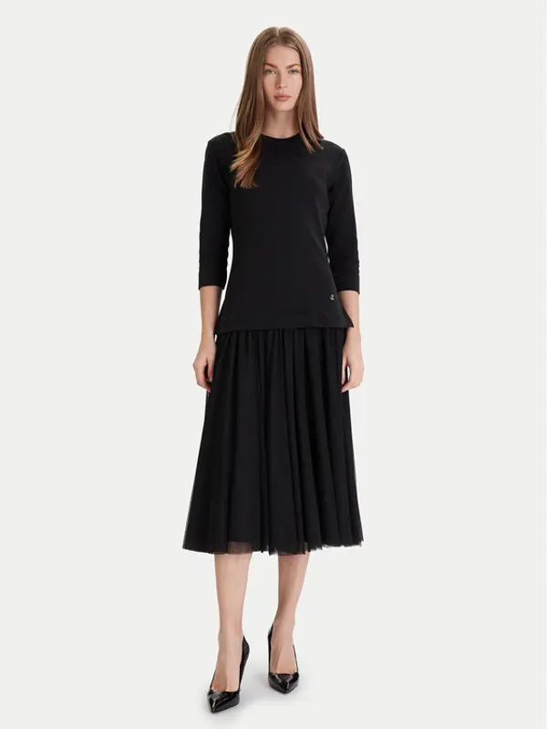 Joop! JOOP! Haljina za svaki dan Taren 30047770 Crna Regular Fit