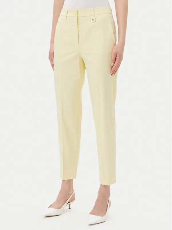 Joop! JOOP! Hlače 58 252P58Petrona-X 30045842 Žuta Slim Fit