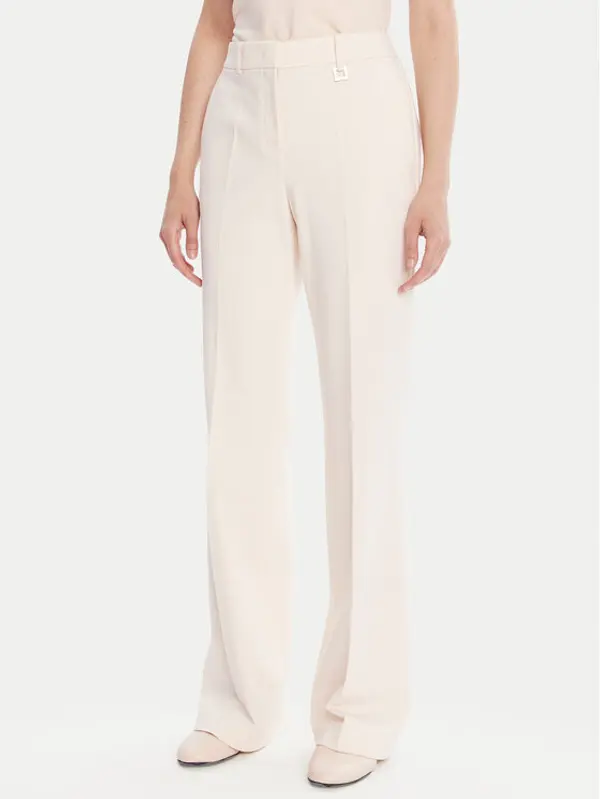 Joop! JOOP! Hlače 58 253P58Polina 30047952 Écru Slim Fit