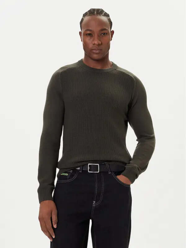 JOOP! JEANS JOOP! Jeans Džemper 15 JJK-11Olivier 30047100 Zelena Modern Fit