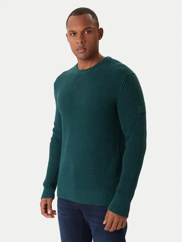 JOOP! JEANS JOOP! Jeans Džemper Harono 30047662 Zelena Modern Fit