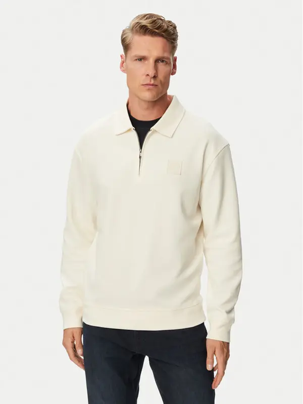 JOOP! JEANS JOOP! Jeans Džemper Jjj-Davon 30103327 Krem Regular Fit