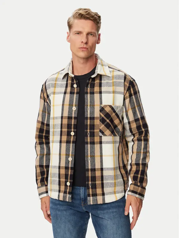 JOOP! JEANS JOOP! Jeans Košulja Jjsh-186Hadi26-W 30103720 Svijetlo smeđa Regular Fit