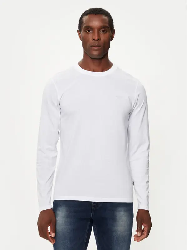 JOOP! JEANS JOOP! Jeans Majica dugih rukava 30033284 Bijela Modern Fit