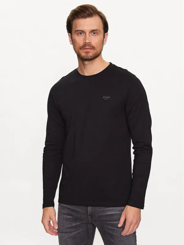 JOOP! JEANS JOOP! Jeans Majica dugih rukava 30033284 Crna Modern Fit