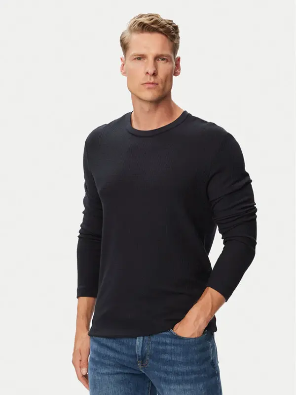 JOOP! JEANS JOOP! Jeans Majica dugih rukava Jjj-Phineus 30103355 Tamnoplava Regular Fit
