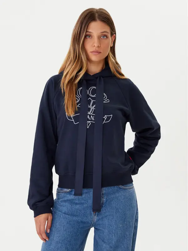 JOOP! JEANS JOOP! Jeans Majica dugih rukava Tinna 30046176 Tamnoplava Regular Fit