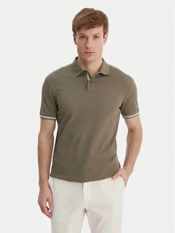 JOOP! JEANS JOOP! Jeans Polo 15 JJJ-17Amare 30046012 Kaki Modern Fit