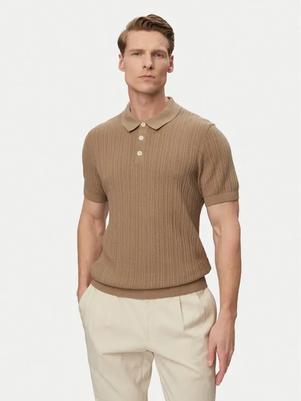JOOP! JEANS JOOP! Jeans Polo Colinor 30101603 Bež Regular Fit