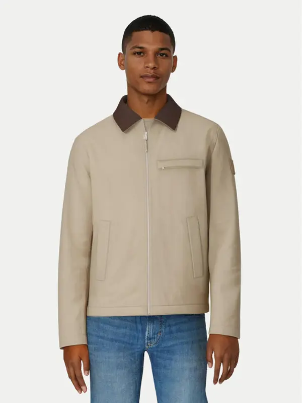 JOOP! JEANS JOOP! Jeans Prijelazna jakna Jjo-340Matok 30103113 Bež Regular Fit