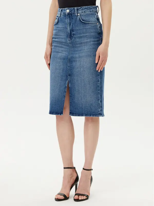 Joop! JOOP! Jeans suknja 58 JW242DS167 30047184 Plava Slim Fit