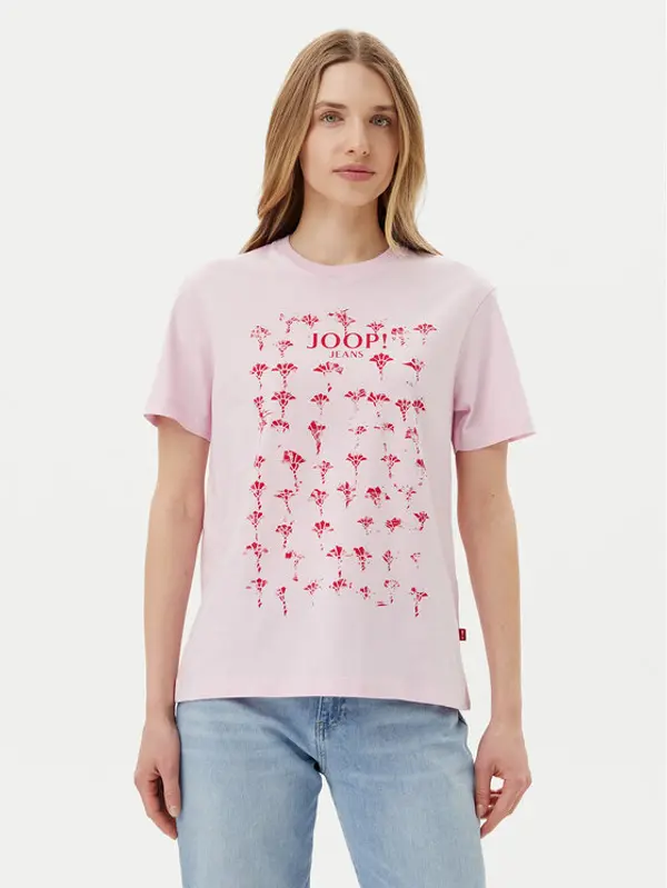 JOOP! JEANS JOOP! Jeans T-shirt 30046272 Ružičasta Regular Fit