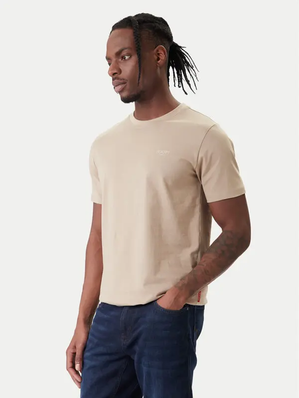 JOOP! JEANS JOOP! Jeans T-shirt 32Alphis 10011152 30045926 Bež Modern Fit
