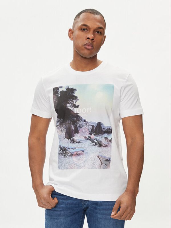 JOOP! Jeans JOOP! Jeans T-shirt 47Dario 30042425 Bijela Modern Fit