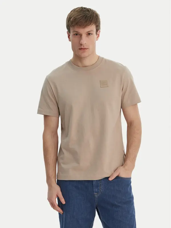 JOOP! JEANS JOOP! Jeans T-shirt JJJ-Lei 30101979 Bež Regular Fit