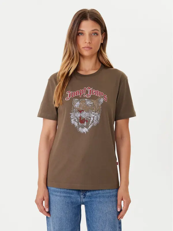 JOOP! JEANS JOOP! Jeans T-shirt Tanasia 30048568 Zelena Regular Fit