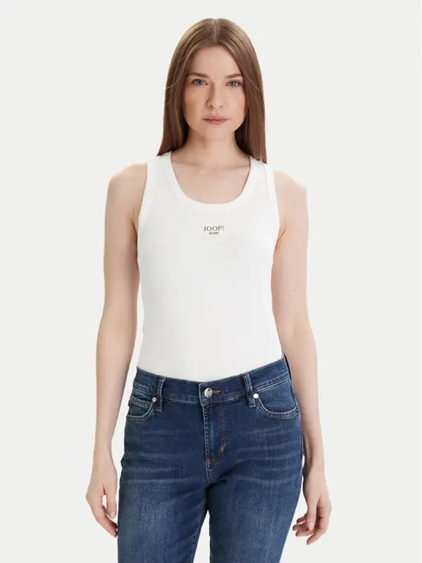 JOOP! JEANS JOOP! Jeans Top 30046103 Bijela Slim Fit
