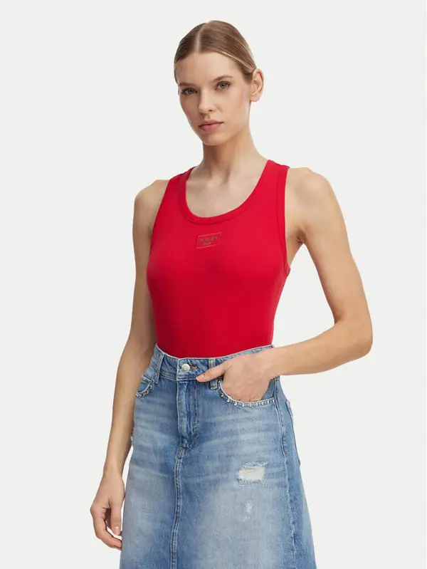 JOOP! JEANS JOOP! Jeans Top Tana 30046103 Crvena Slim Fit