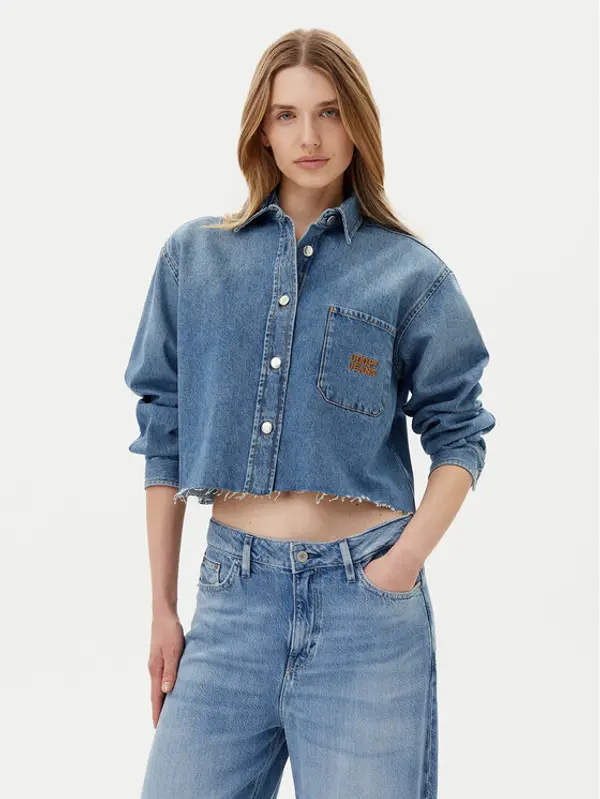 JOOP! JEANS JOOP! Jeans traper košulja Udela 30046670 Plava Relaxed Fit