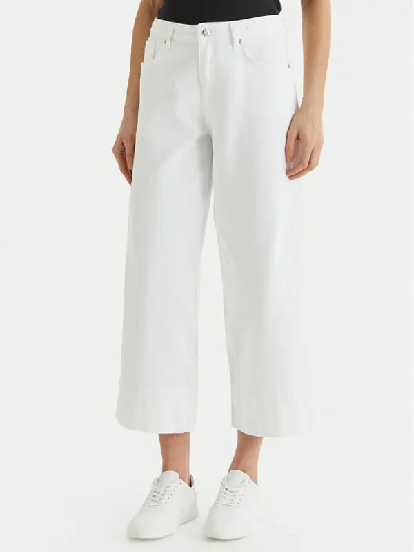 JOOP! JEANS JOOP! Jeans Traperice Miranda-C 30102874 Écru Wide Leg