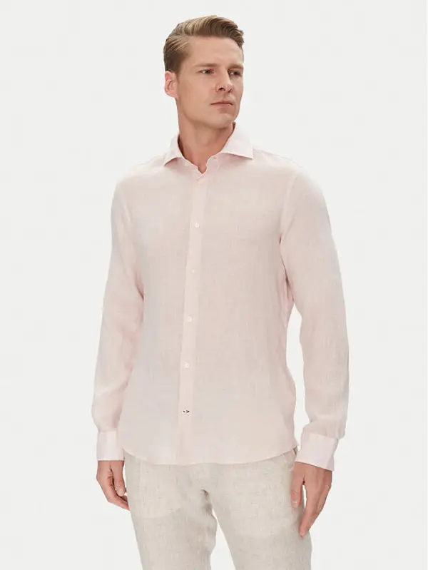 Joop! JOOP! Košulja 17 JSH-146Pai-W 30046075 Ružičasta Slim Fit