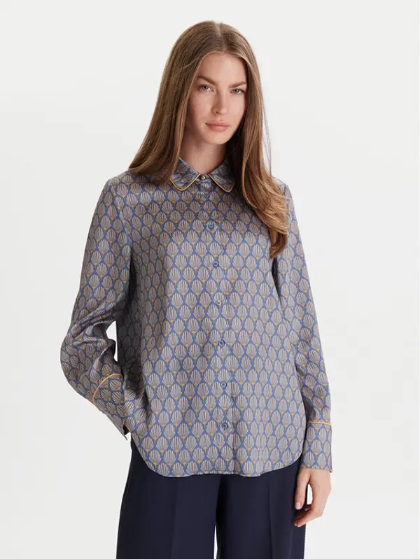 Joop! JOOP! Košulja 58 253B58Blia 30047621 Ljubičasta Regular Fit