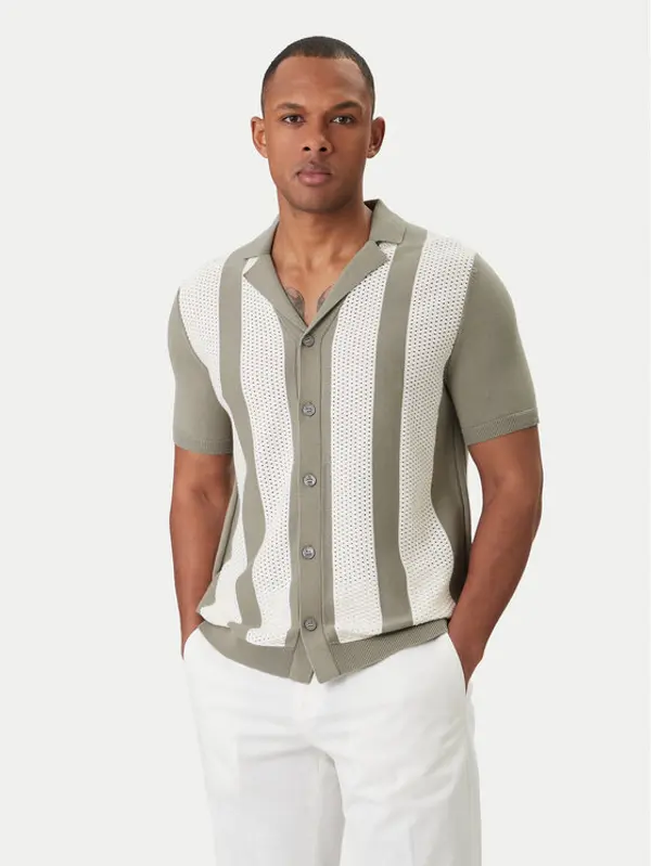 Joop! JOOP! Košulja Galvo 30101514 Zelena Regular Fit