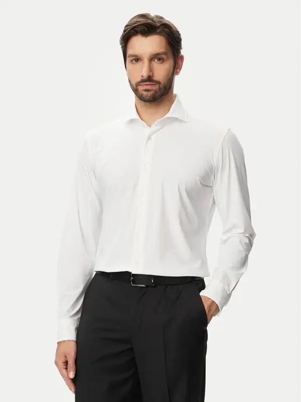 Joop! JOOP! Košulja Jsh-247Pai3-N 30048248 Bijela Slim Fit