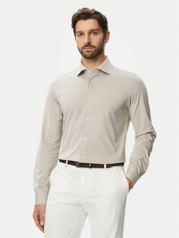 Joop! JOOP! Košulja Jsh-275Phil-Jk 30103980 Svijetlo bež Regular Fit