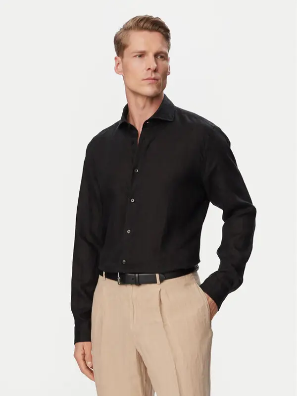 Joop! JOOP! Košulja Pai-W 30102661 Crna Regular Fit