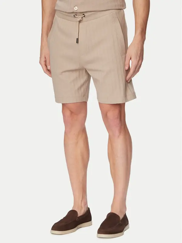 Joop! JOOP! Kratke hlače Juanito 30104273 Smeđa Regular Fit