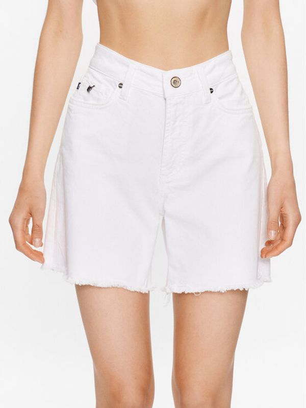 JOOP! JOOP! Kratke traperice 30037419 Bijela Relaxed Fit