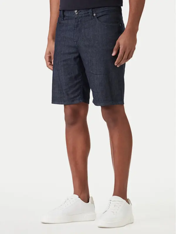 Joop! JOOP! Kratke traperice Fort 30102823 Tamnoplava Regular Fit