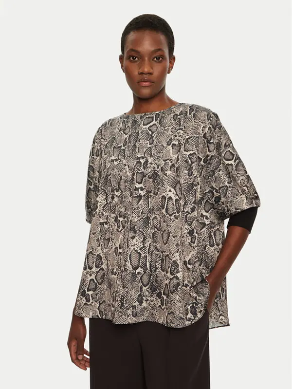 Joop! JOOP! Majica Bine 10018881 30044813 Siva Regular Fit