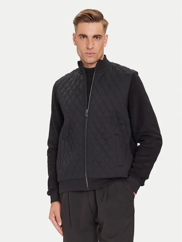 Joop! JOOP! Majica dugih rukava 17 JJ-42Tyrone 30047451 Crna Regular Fit