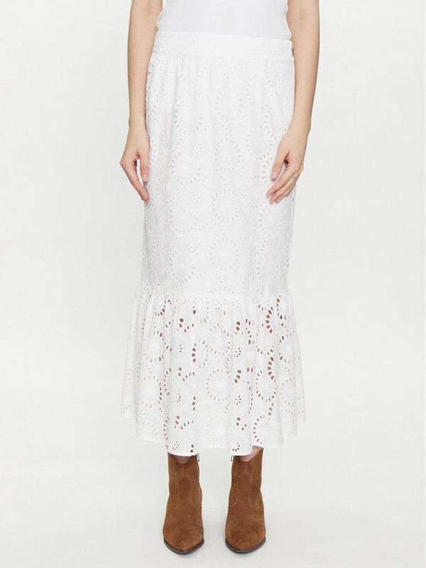 JOOP! JOOP! Midi suknja 30042145 Bijela Regular Fit