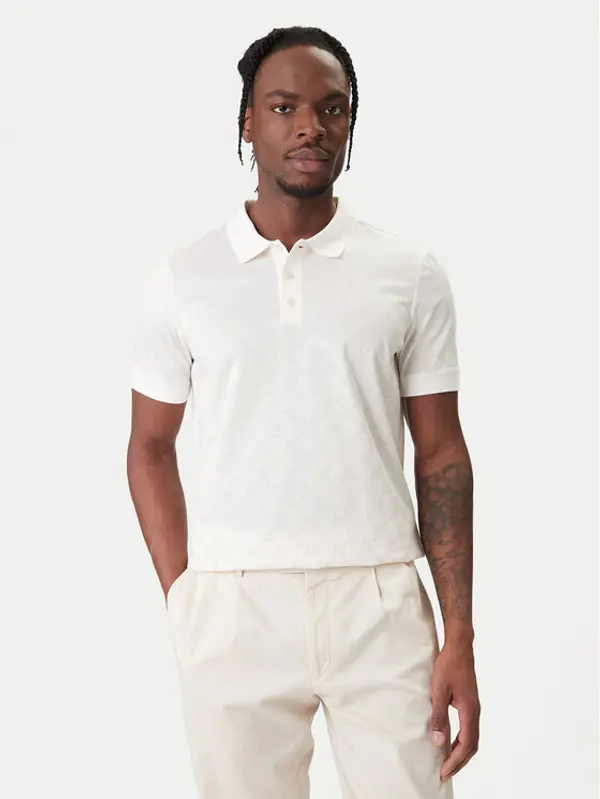 Joop! JOOP! Polo Jesse 10100063 30100496 Écru Regular Fit