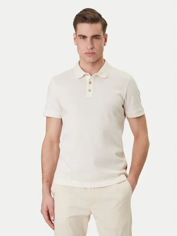 Joop! JOOP! Polo Roni 10100056 30100501 Écru Regular Fit