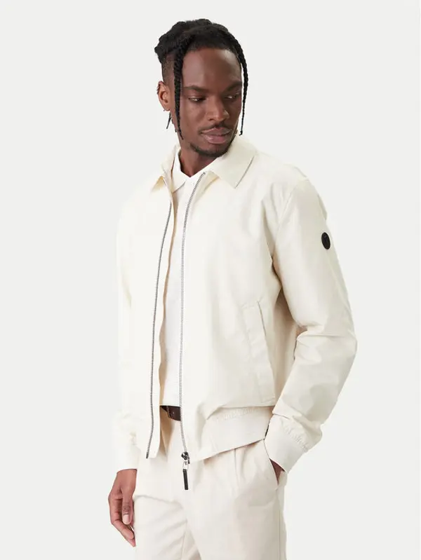 Joop! JOOP! Prijelazna jakna 353Salvador 10017669 30101553 Écru Regular Fit