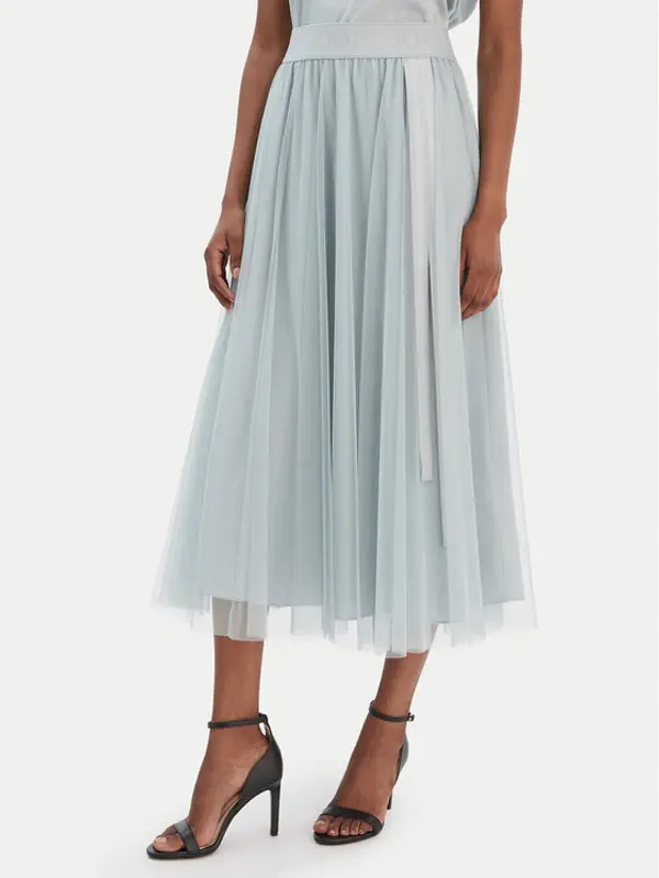 Joop! JOOP! suknja od tila Frida 30100212 Zelena Regular Fit