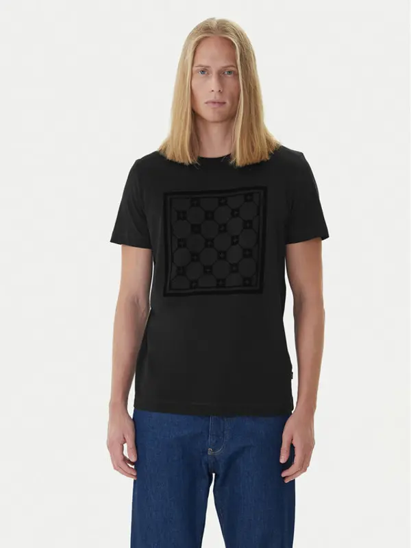 Joop! JOOP! T-shirt 17 JJ-21Bajo 30047429 Crna Modern Fit
