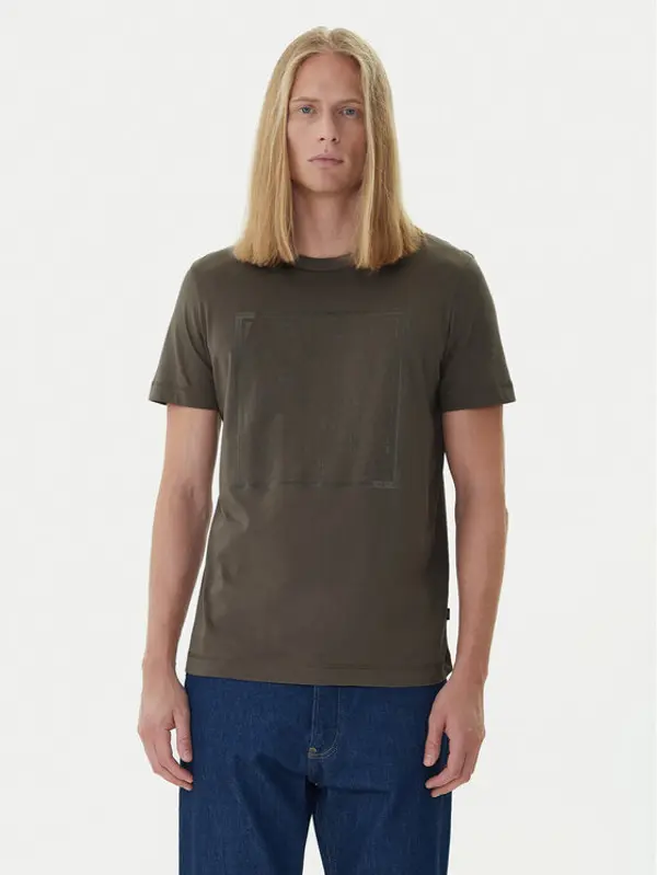 Joop! JOOP! T-shirt 17 JJ-21Bajo 30047429 Smeđa Modern Fit